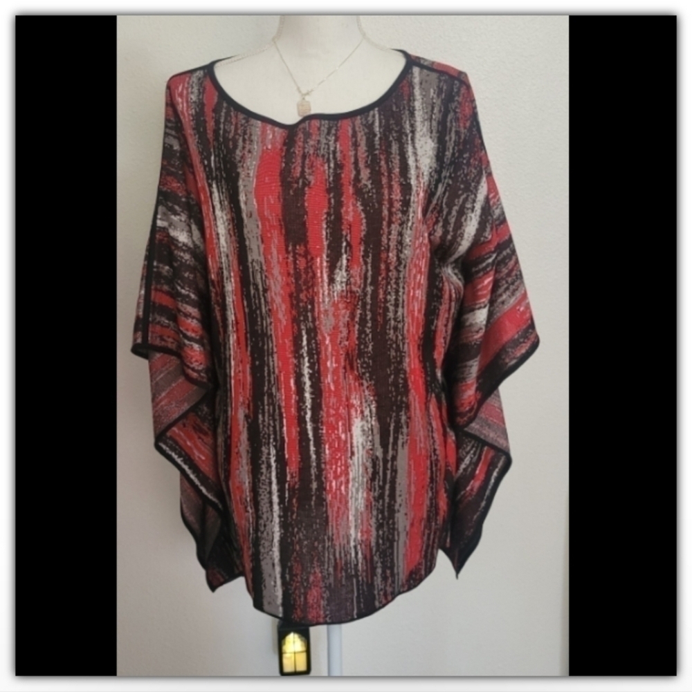 Misook pancho style sweater size xs